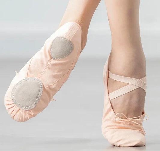 Split Sole Canvas Slipper