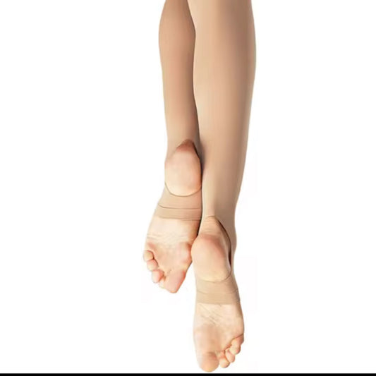 Tan Stirrup Tights